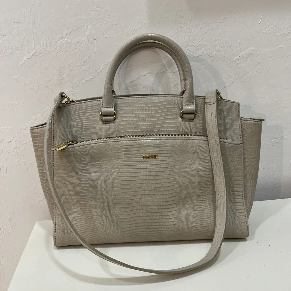 Prune satchel bag